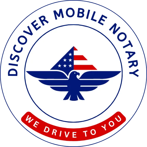 Discover Mobile Notary Logo